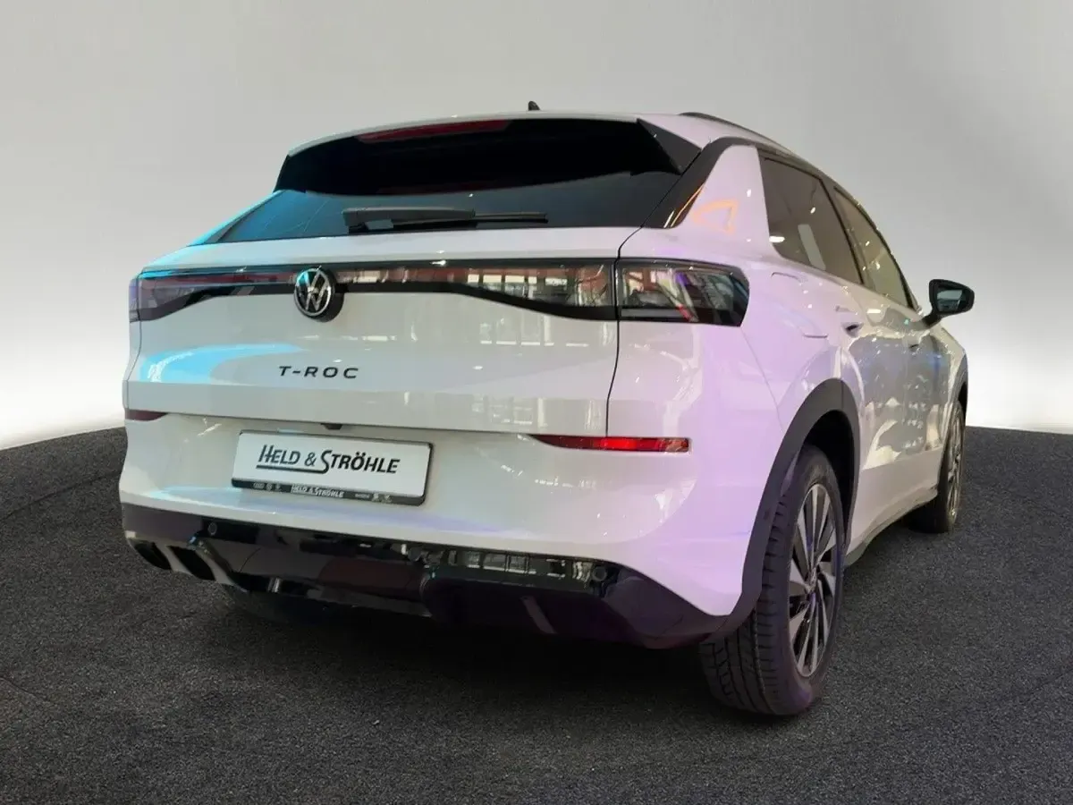Gebraucht VW T-Roc Style 150 PS (110 kW) 2025 Weiß SUV