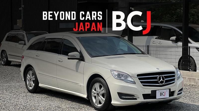 Weiß Gebraucht 2012 Mercedes R350 Van / Kleinbus | 17.799 € (Etwas zu teuer) - Bild 1/4