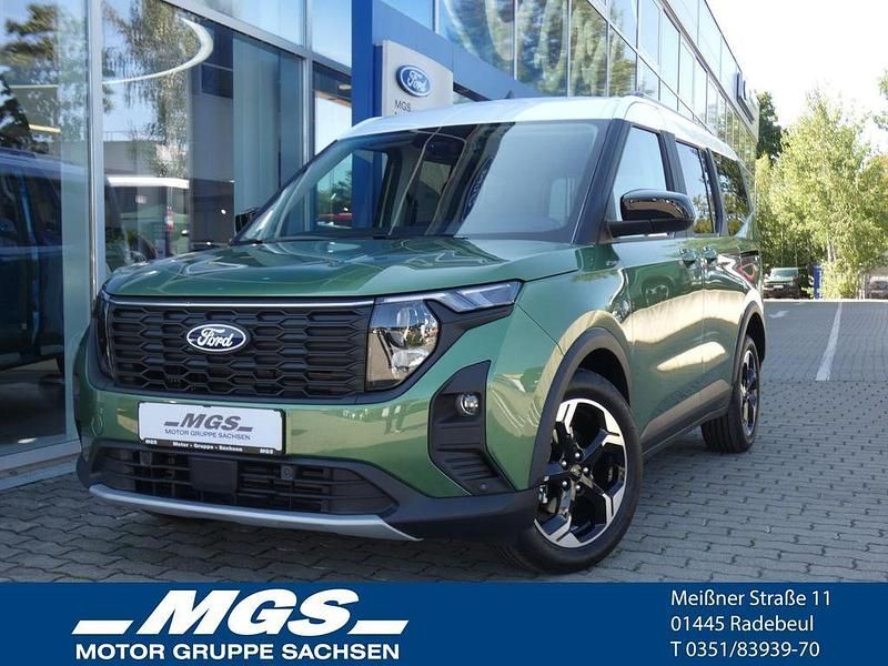 Bursting green Neu 2025 Ford Tourneo Courier Active Van / Kleinbus | 27.990 € (Etwas zu teuer) - Bild 1/4