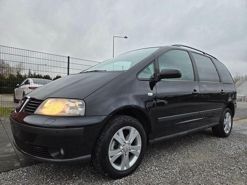 Gebraucht Seat Alhambra Reference 116 PS (85 kW) 2008 Schwarz Van / Kleinbus