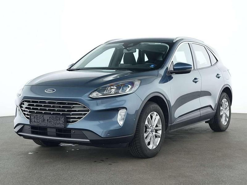 Chrome blue Gebraucht 2022 Ford Kuga Titanium SUV | 25.500 € (Superpreis) - Bild 1/4