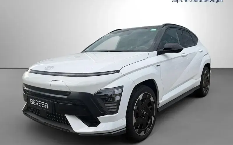 Gebraucht Hyundai Kona N Line 160 kW (218 PS) 2025 Schwarz SUV