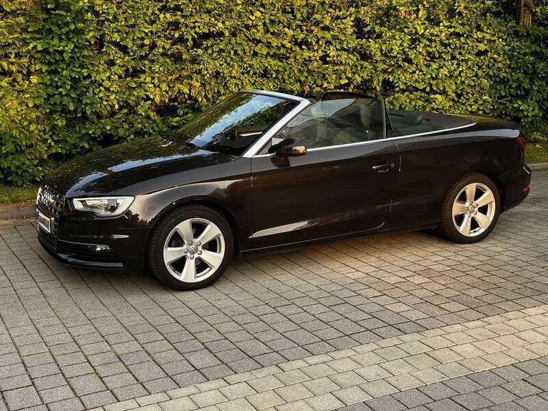 Braun Gebraucht 2015 Audi A3 Cabriolet Ambition Cabrio | 14.500 € (Superpreis) - Bild 1/4