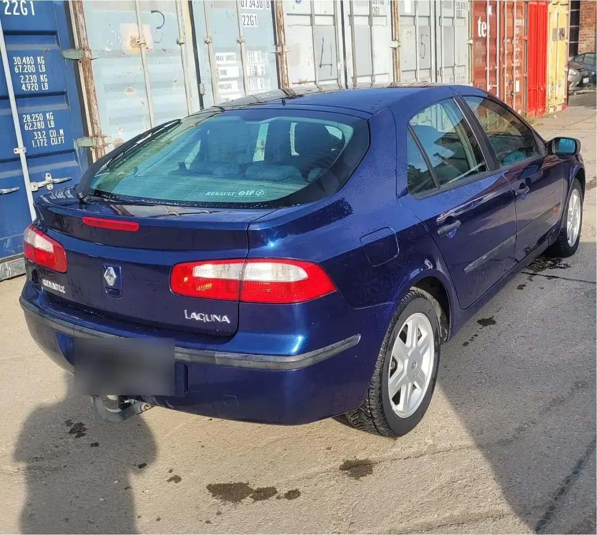 Gebraucht Renault Laguna II 107 PS (78 kW) 2001 Blau Limousine
