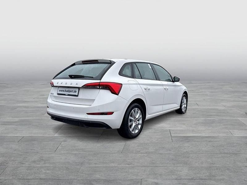 Gebraucht Skoda Scala 110 PS (80 kW) 2021 Weiß Kleinwagen