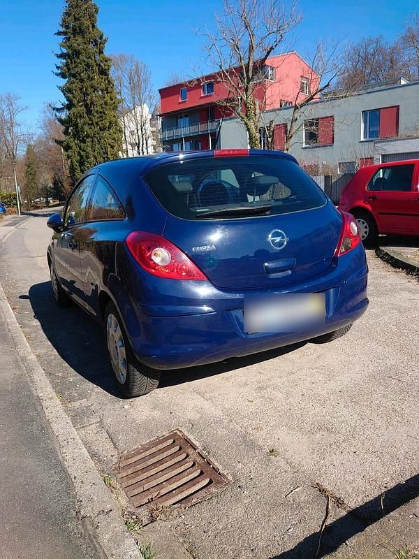 Gebraucht Opel Corsa 60 PS (44 kW) 2008 Blau Kleinwagen