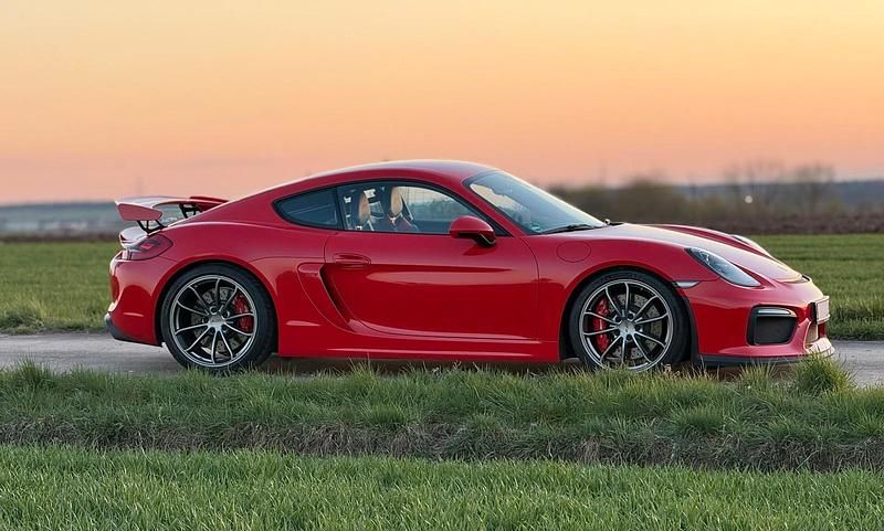 Gebraucht Porsche Cayman 385 PS (283 kW) 2016 Rot Coupé