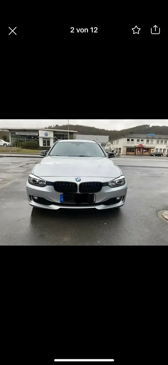 Gebraucht BMW 318 143 PS (105 kW) 2014 Silber Kombi