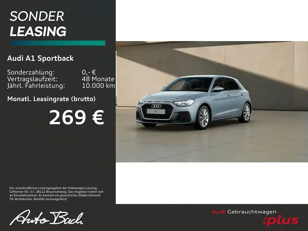 Gebraucht Audi A1 Sportback Advanced Plus 116 PS (85 kW) 2025 Grau Kleinwagen