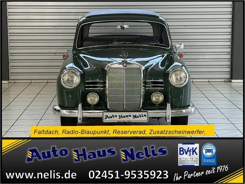 Gebraucht Mercedes 180 71 PS (52 kW) 1955 Grün Limousine