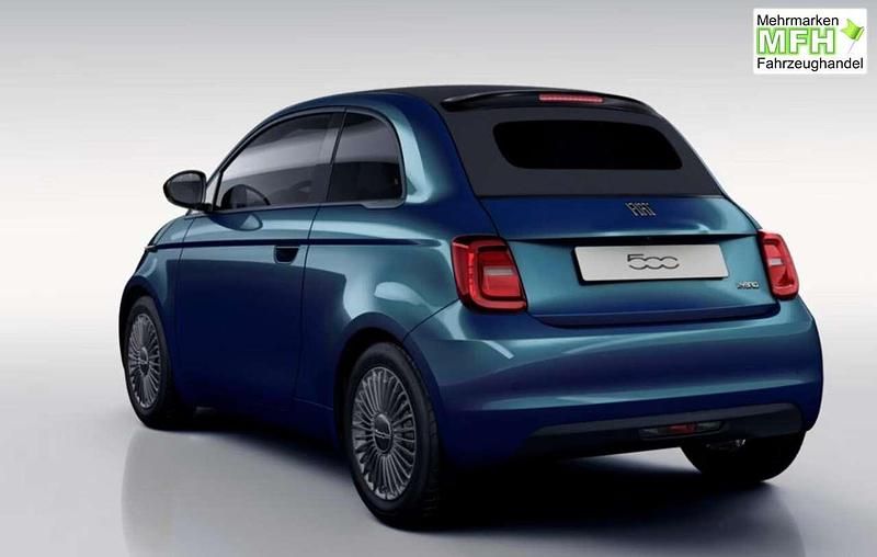 Neu Fiat 500C Icon 65 PS (47 kW) 2026 Ozean grün metallic Cabrio