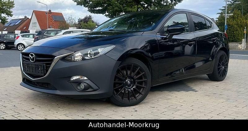 Schwarz Gebraucht 2015 Mazda 3 Center-Line Limousine | 5.400 € (Guter Preis) - Bild 1/4