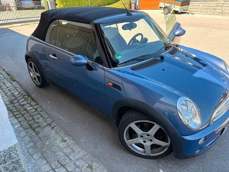 Blau Gebraucht 2004 Mini Cooper Cabriolet Cabrio | 2.750 € (Fairer Preis) - Bild 1/4