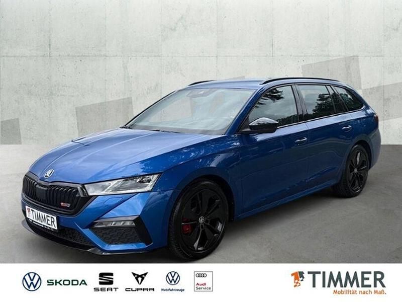 Blau Gebraucht 2023 Skoda Octavia RS Kombi | 32.450 € (Fairer Preis) - Bild 1/4