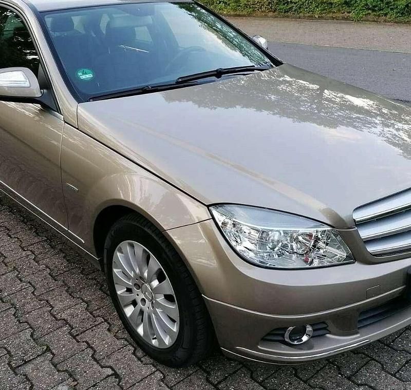 Beige Gebraucht 2008 Mercedes C200 Elegance Limousine | 5.400 € (Superpreis) - Bild 1/4
