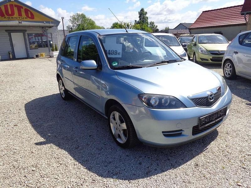 Gebraucht Mazda 2 Exclusive 80 PS (58 kW) 2006 Blau Limousine