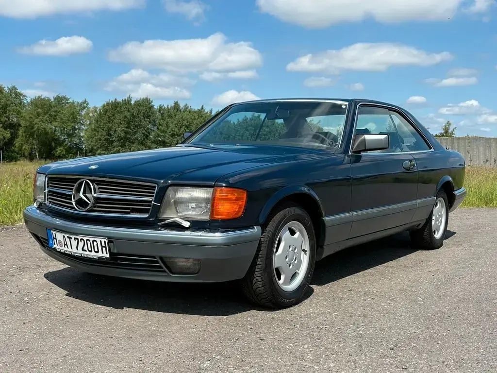 Gebraucht Mercedes 500 223 PS (164 kW) 1986 Blau Coupé