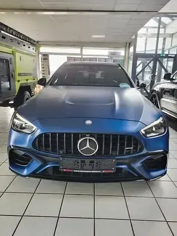 Gebraucht Mercedes C63S AMG AMG 680 PS (500 kW) 2023 Magno spektralblau Kombi