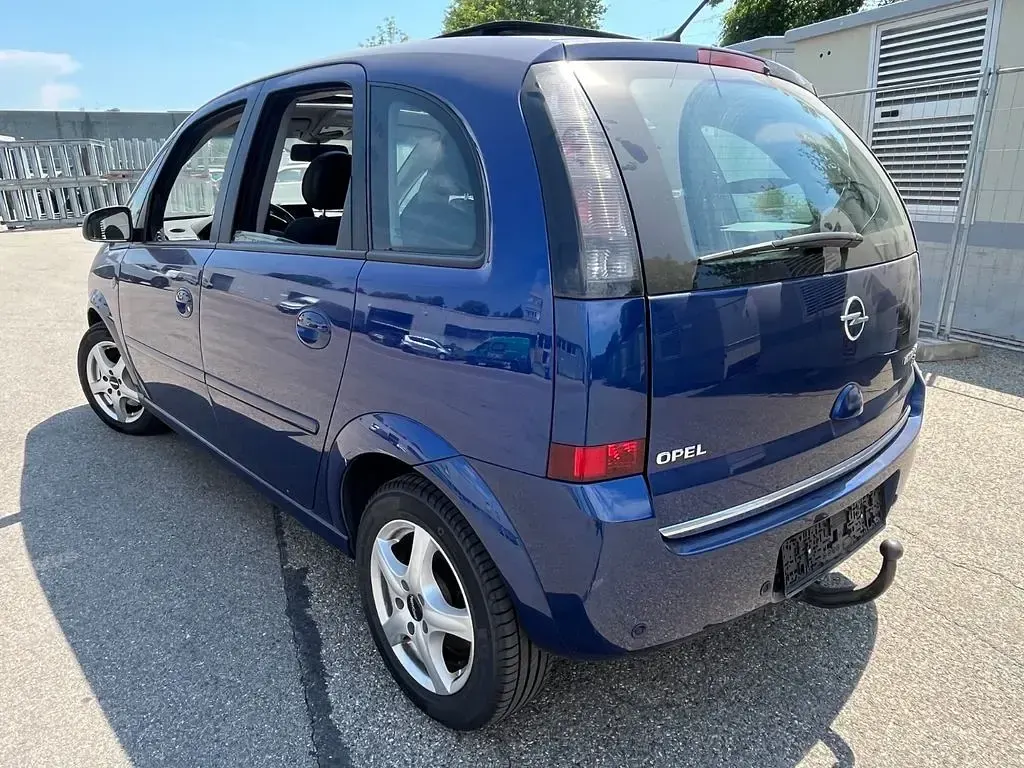 Gebraucht Opel Meriva 125 PS (91 kW) 2009 Blau Van / Kleinbus