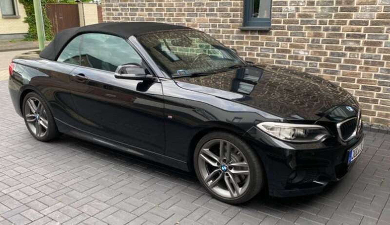 Schwarz Gebraucht 2016 BMW 228 M Sport Cabrio | 18.950 € (Fairer Preis) - Bild 1/4