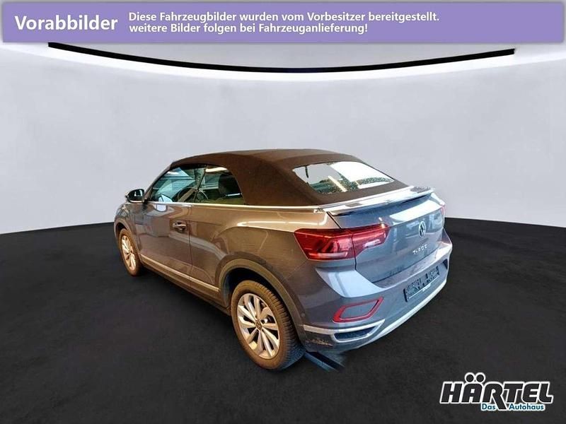 Gebraucht VW T-Roc Cabriolet Style 110 PS (80 kW) 2022 Rauchgrau (grey), metallic Cabrio