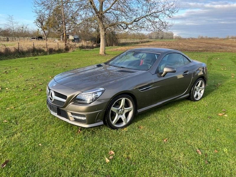 Grau Gebraucht 2014 Mercedes SLK200 AMG Cabrio | 22.450 € (Etwas zu teuer) - Bild 1/4