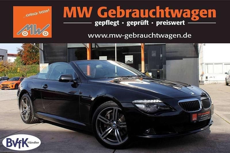 Gebraucht BMW 630 Cabriolet Sport Line 272 PS (200 kW) 2010 Schwarz Cabrio