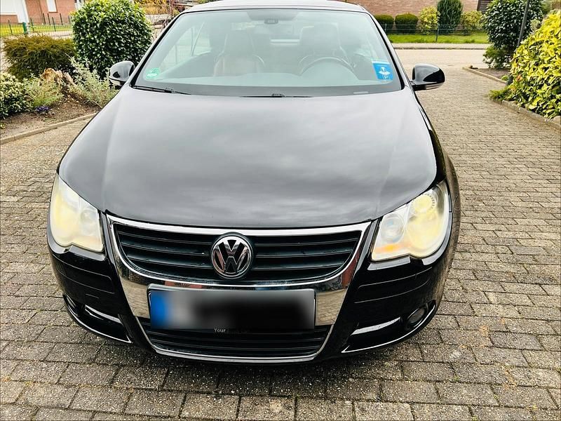 Gebraucht VW Eos 140 PS (102 kW) 2008 Schwarz Cabrio