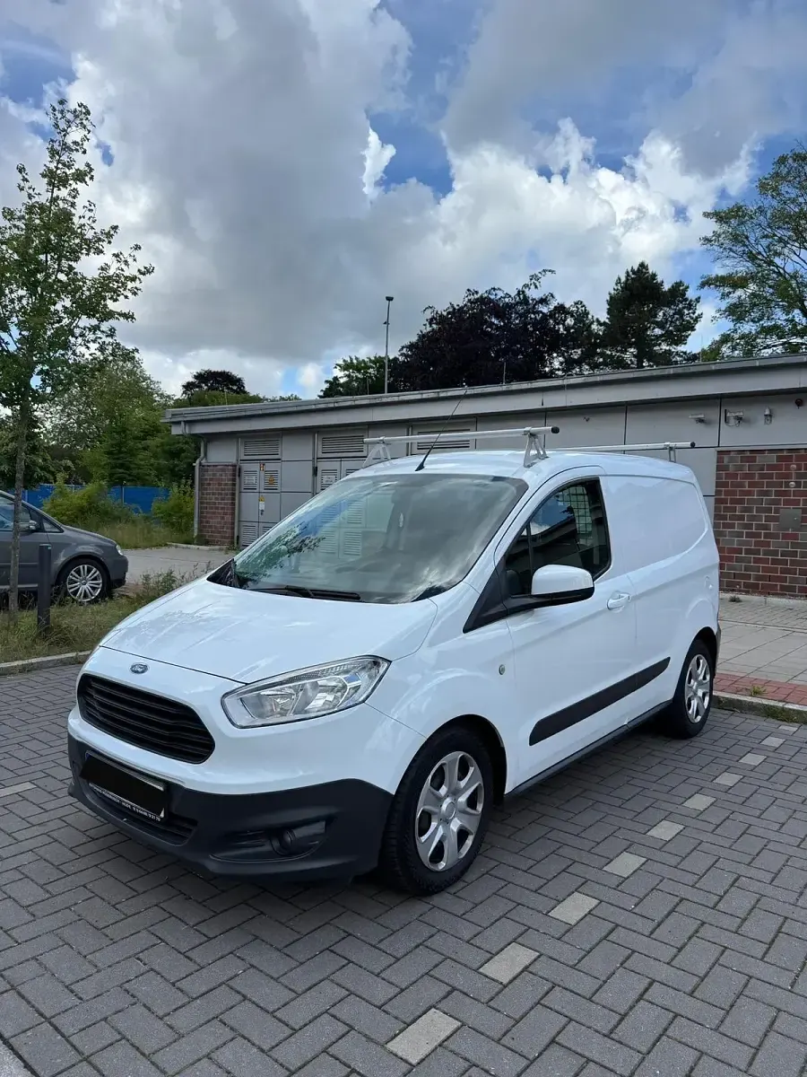 Gebraucht Ford Transit 75 PS (55 kW) 2017 Weiß Van / Kleinbus