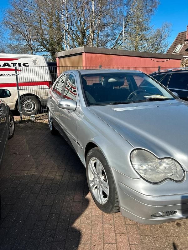 Gebraucht Mercedes C200 2004 Silber Limousine