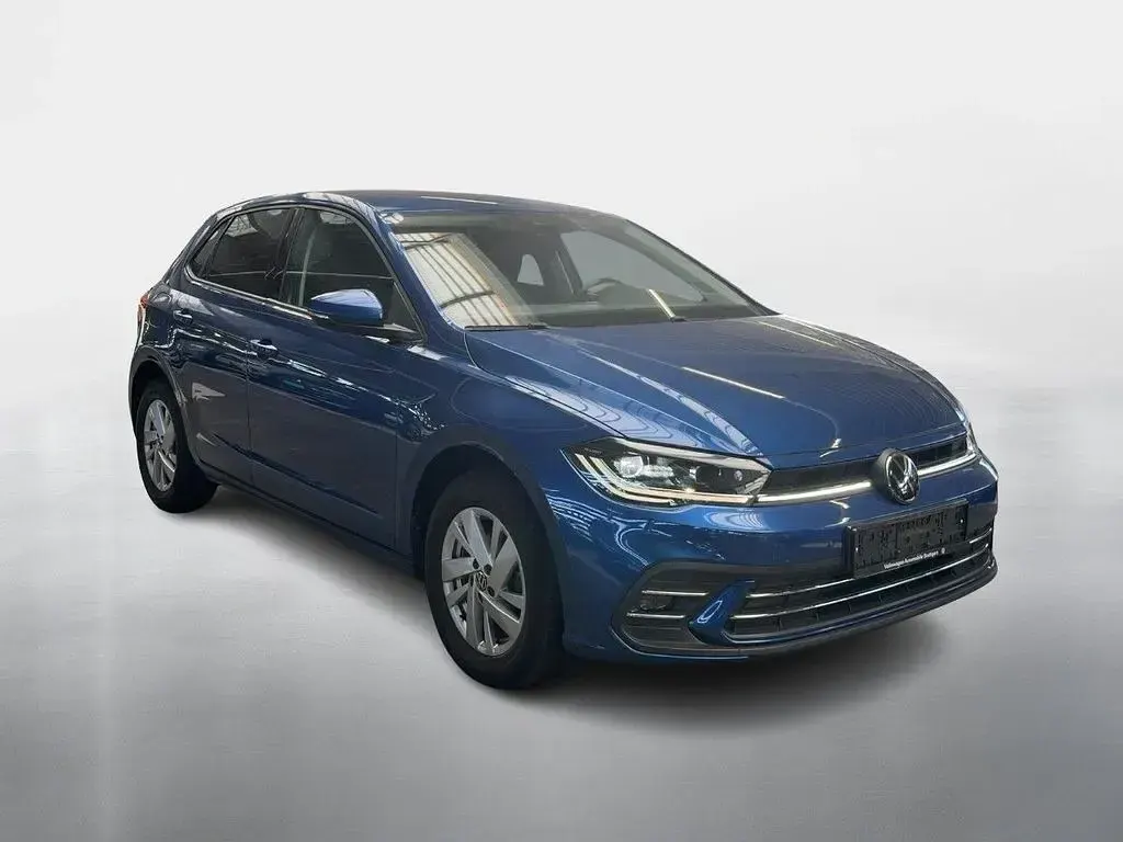 Gebraucht VW Polo Beats 95 PS (69 kW) 2023 Blau Kleinwagen