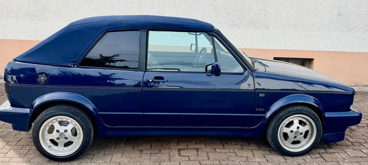 Gebraucht VW Golf Cabriolet 98 PS (72 kW) 1993 Blau Cabrio