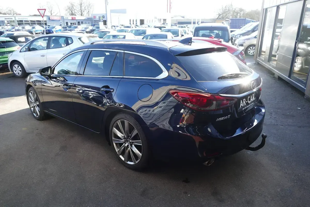 Gebraucht Mazda 6 Sports-Line 184 PS (135 kW) 2019 Blau Kombi