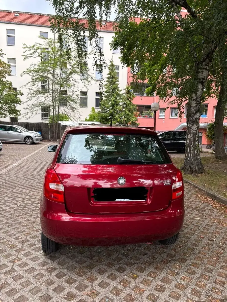 Gebraucht Skoda Fabia 60 PS (44 kW) 2007 Rot Limousine