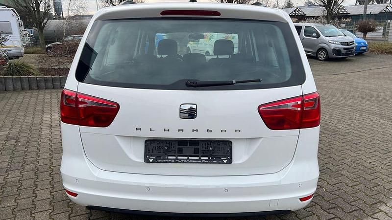 Gebraucht Seat Alhambra Style 177 PS (130 kW) 2013 Weiß Van / Kleinbus