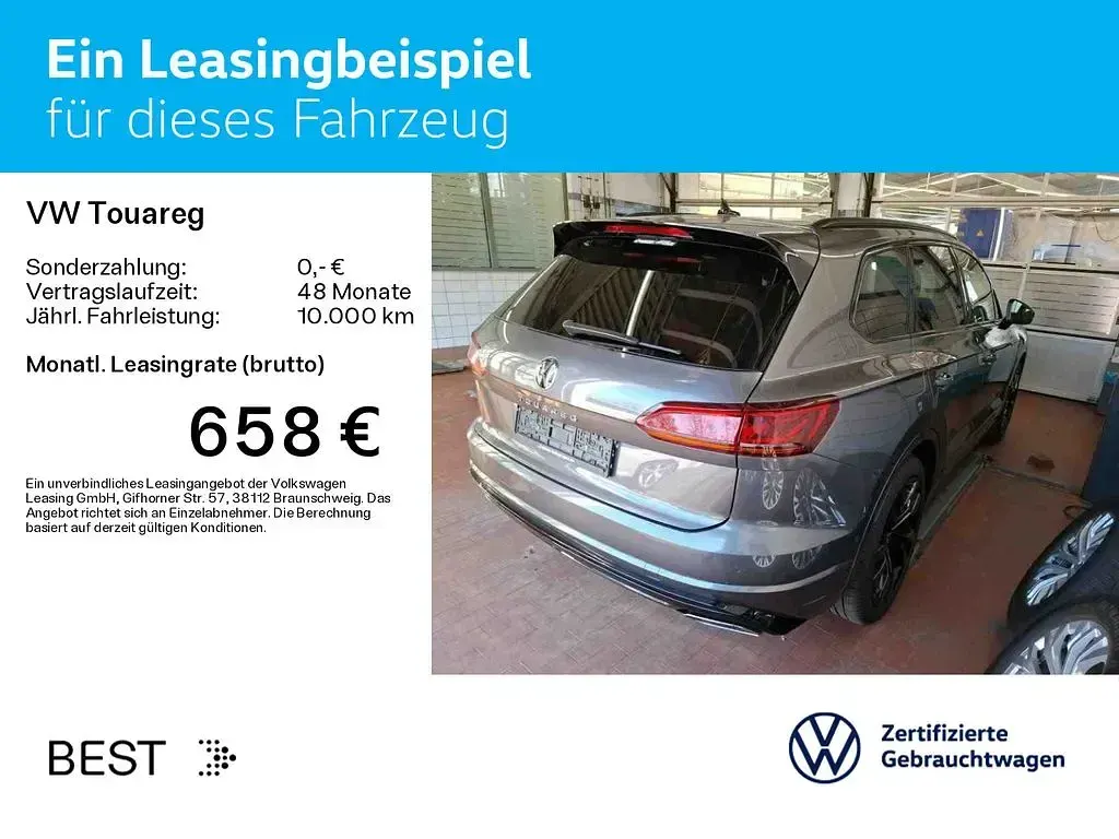 Gebraucht VW Touareg Style 286 PS (210 kW) 2023 Siliziumgrau metallic (metallic) SUV