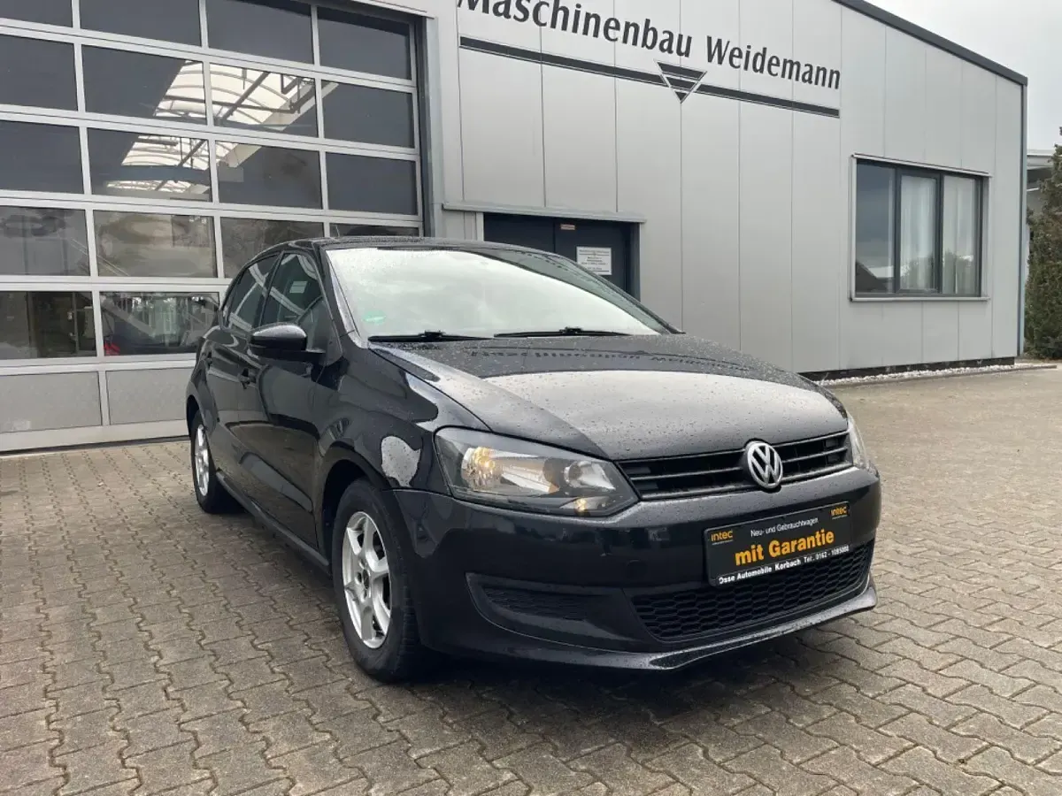 Brugt VW Polo Trendline 69 HK (50 kW) 2010 Sort Hatchback