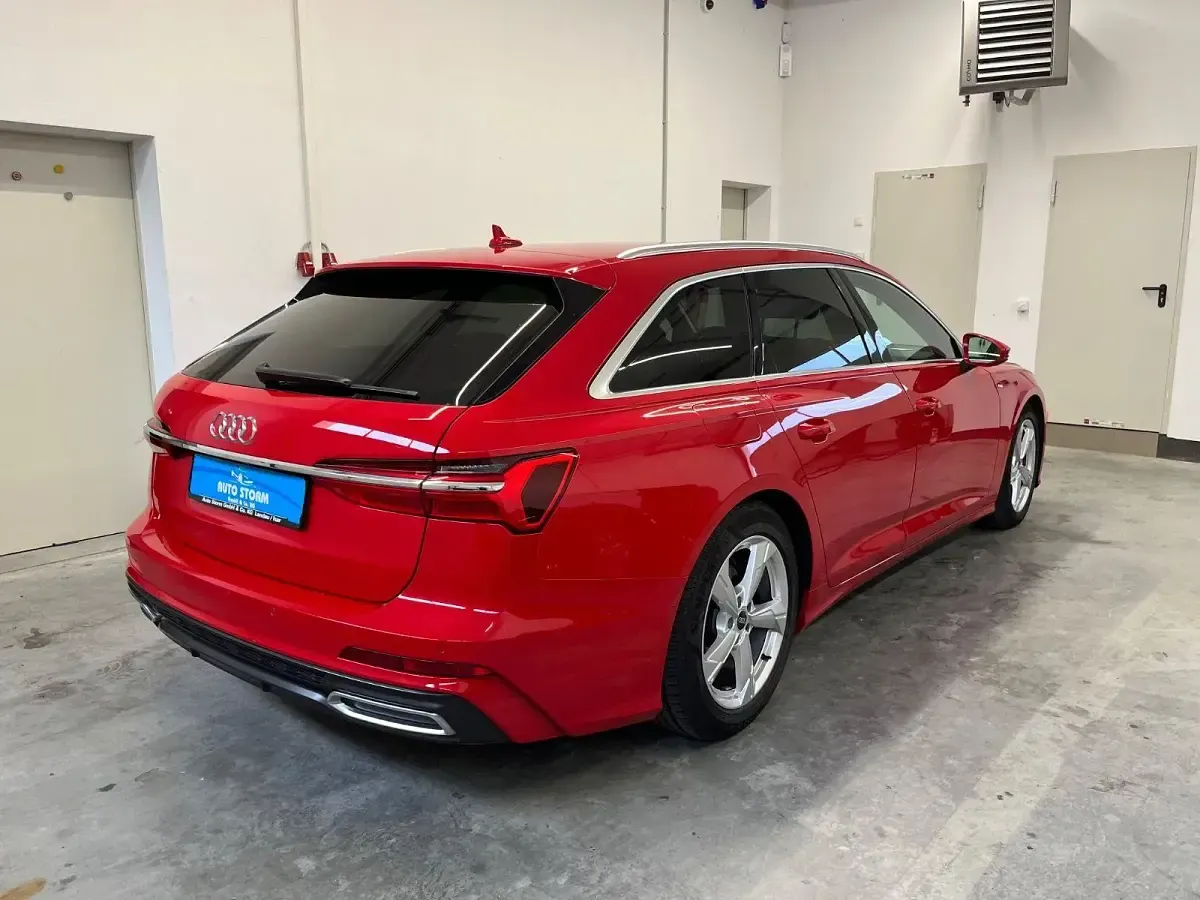 Gebraucht Audi A6 S-Line 204 PS (150 kW) 2021 Rot Kombi