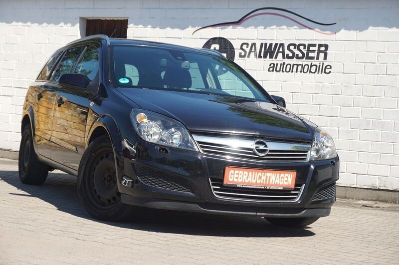 Schwarz Gebraucht 2008 Opel Astra Sport Limousine | 1.200 € (Superpreis) - Bild 1/4