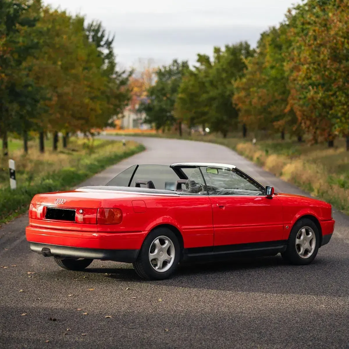 Gebraucht Audi Cabriolet Basis 116 PS (85 kW) 1994 Rot Cabrio