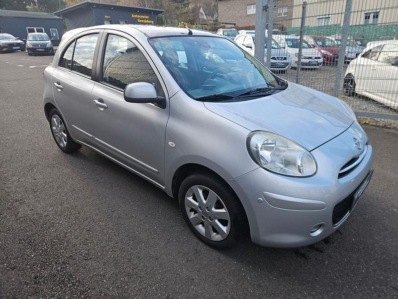 Gebraucht Nissan Micra Tekna 98 PS (72 kW) 2012 Silber Kleinwagen