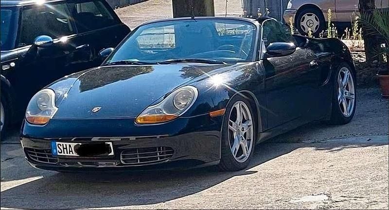 Schwarz Gebraucht 1997 Porsche 986 Boxster Cabrio | 12.000 € (Fairer Preis) - Bild 1/2