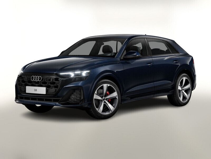 Blau Neu 2024 Audi Q8 Comfort SUV | 84.288 € - Bild 1/3