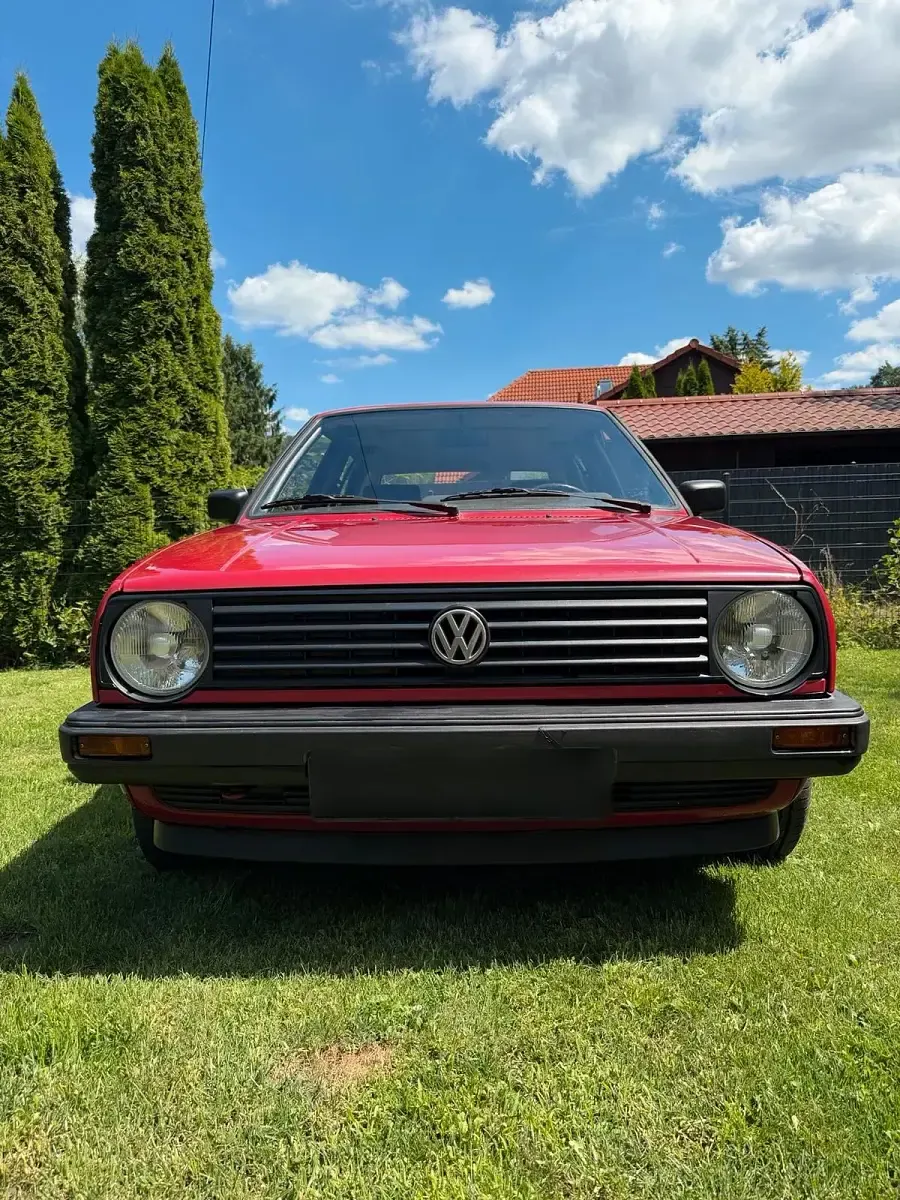Gebraucht VW Golf II 54 PS (39 kW) 1989 Rot Kleinwagen