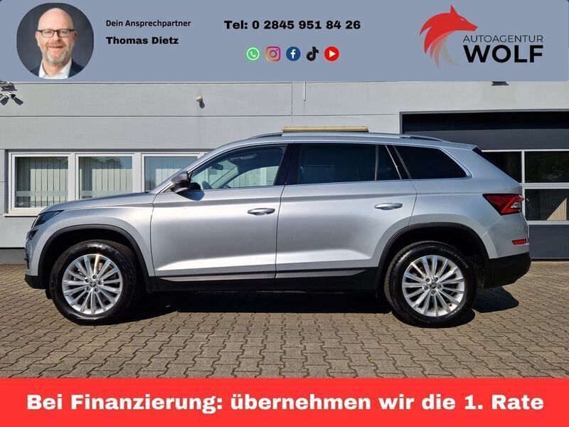 Silber Gebraucht 2021 Skoda Kodiaq Style SUV | 29.991 € (Teuer) - Bild 1/4
