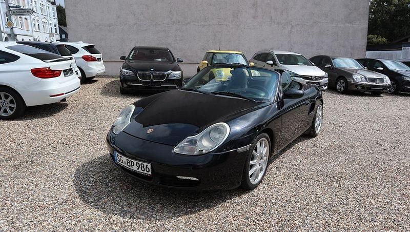 Schwarz Gebraucht 2002 Porsche Boxster S Cabrio | 13.650 € (Teuer) - Bild 1/4
