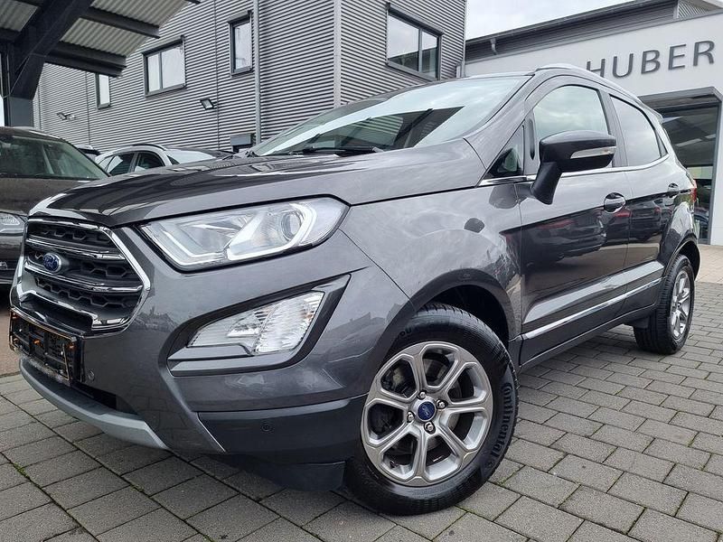 Grau Gebraucht 2019 Ford Ecosport Titanium SUV | 12.480 € (Superpreis) - Bild 1/4
