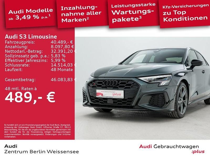 Gebraucht Audi S3 Ambiente 310 PS (228 kW) 2023 Individuallackierungen audi exclusive Limousine