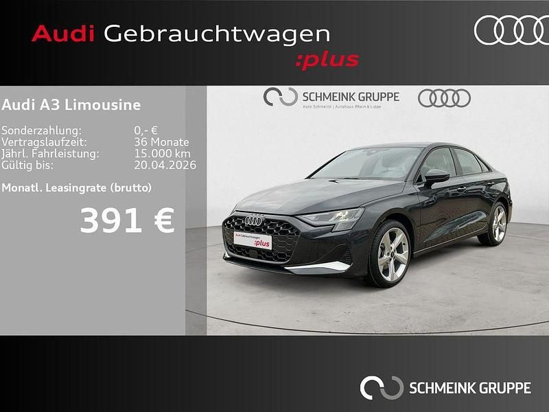 Gebraucht Audi A3 Advanced Plus 150 PS (110 kW) 2025 Manhattangrau metallic Limousine