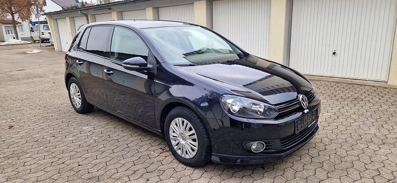 Gebraucht VW Golf VI 102 PS (75 kW) 2009 Schwarz Kleinwagen